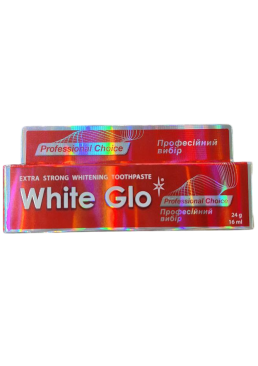 Зубная паста White Glo отбеливающая профессиональный выбор, 24 г 
